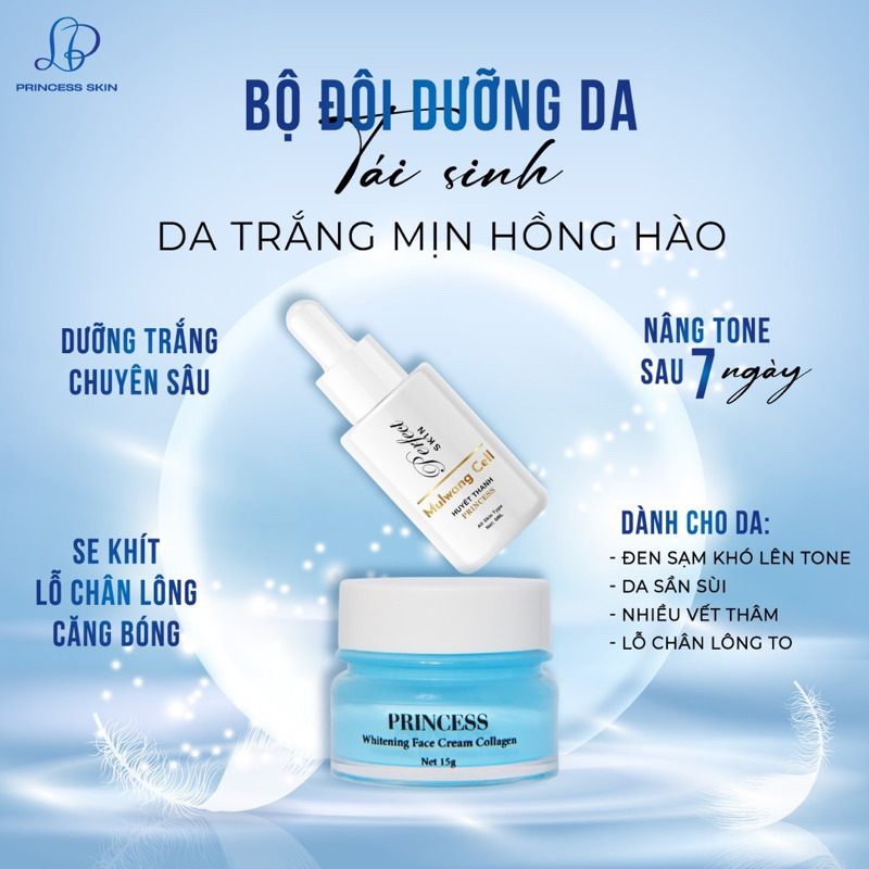 Combo Dưỡng Da 2 Món PRINCESS
