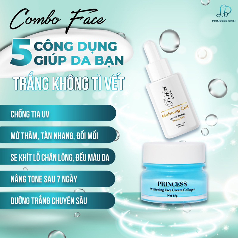 Combo Dưỡng Da 2 Món PRINCESS