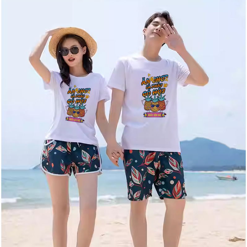 Áo Thun Nhóm Đi Chơi Du Lịch Biển, Đồng Phục Công Ty Team Building Bạn Thân Ăn Chơi Là Phải Có Hội Quẩy Lên Đi