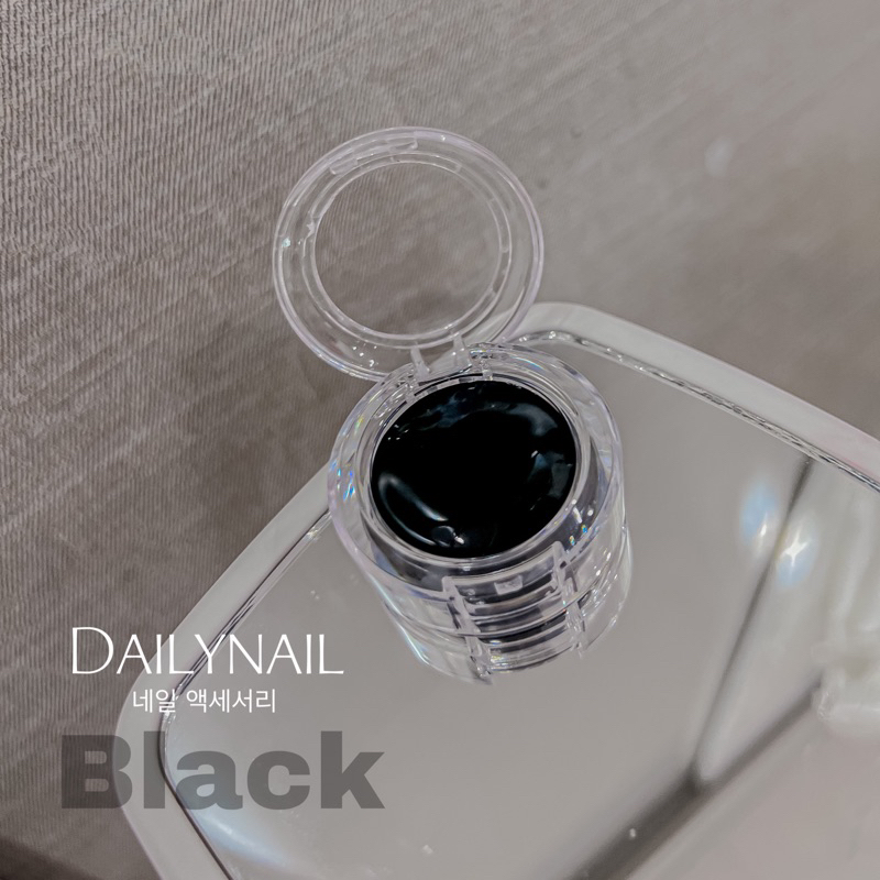 Màu nước vẽ vân đá Nail hũ tròn