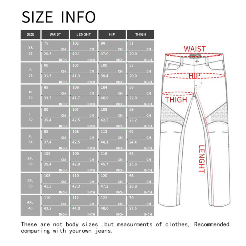 Quần giáp motor jean