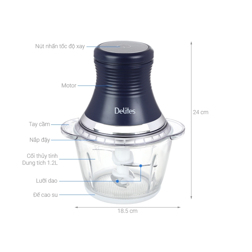 Phú kiện máy xay thịt Delites LH101B