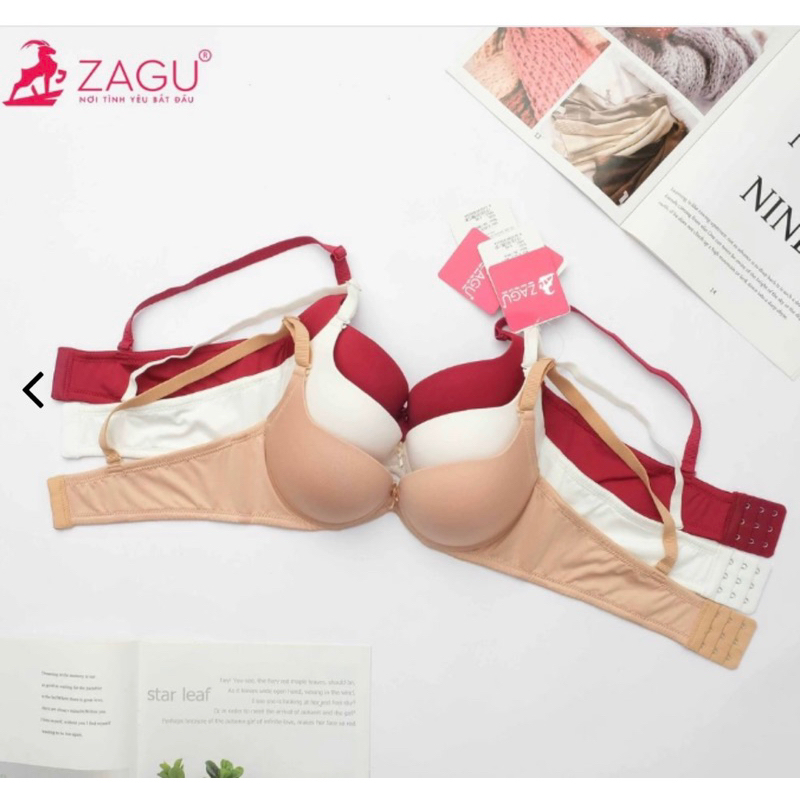 VOUCHER40K - Áo Nâng Ngực Trơn Mút Dày 8819 ZAGU TUKY BONBON TRIUMPH