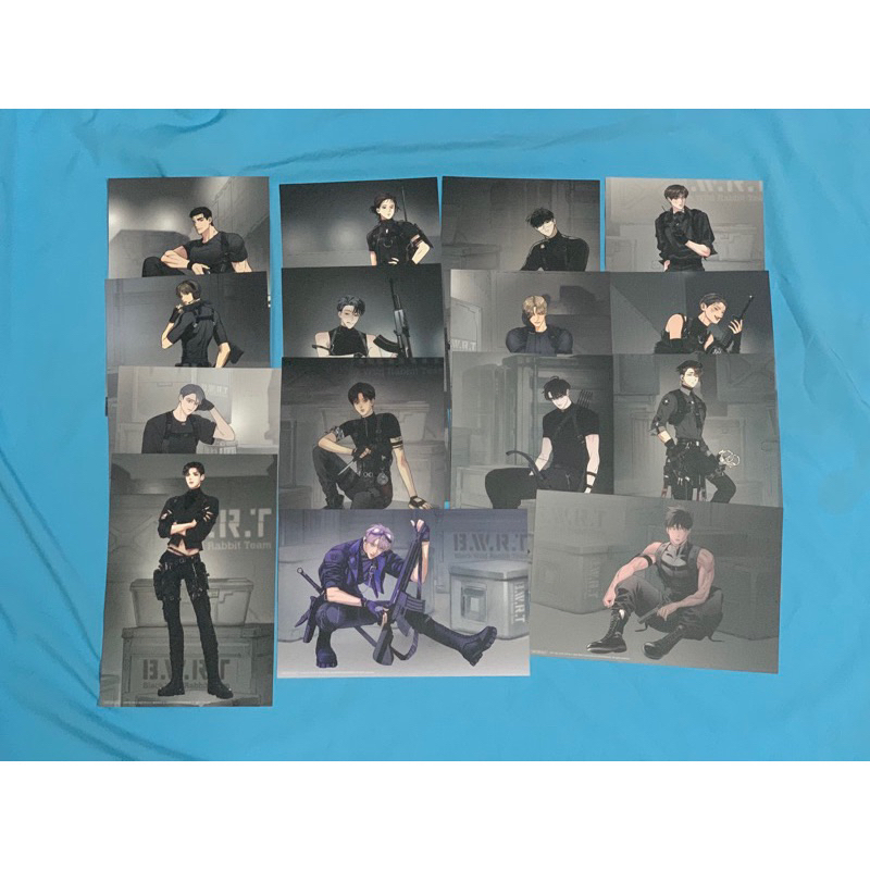 Postcard Manhwa BL Lezhin 2023