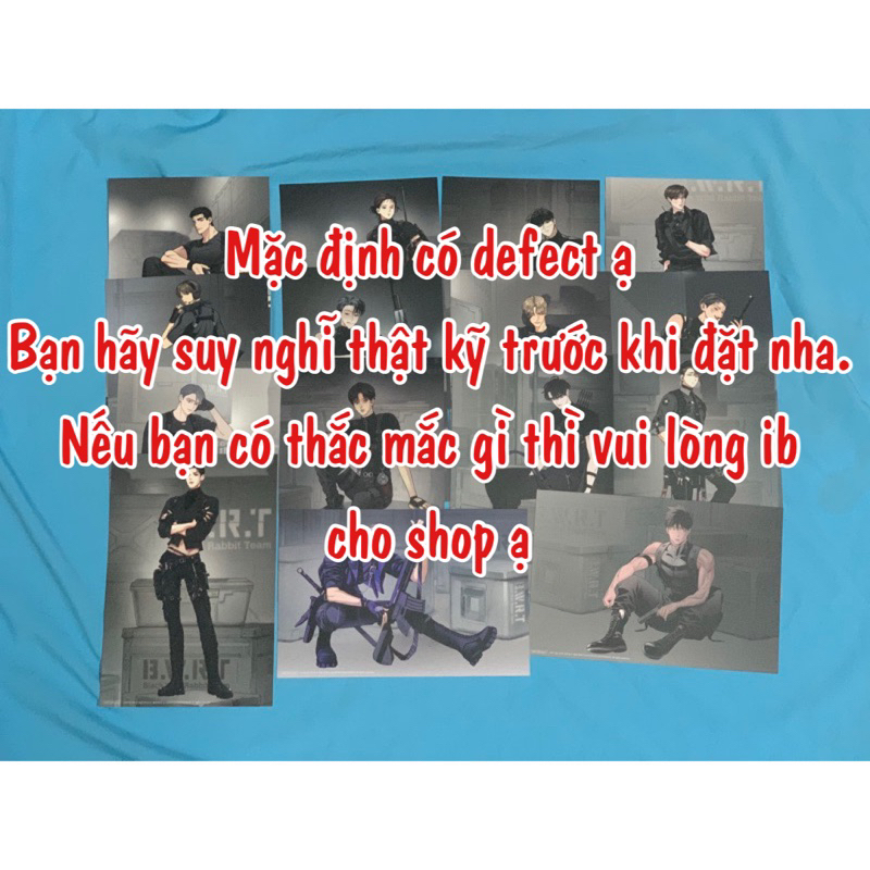 Postcard Manhwa BL Lezhin 2023