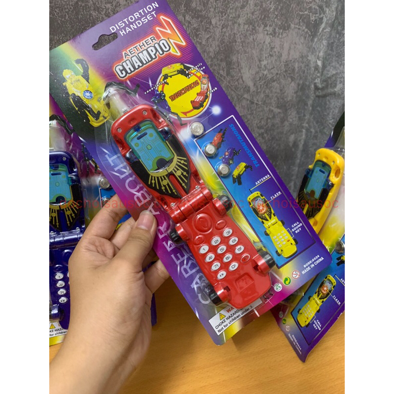 Điện thoại biến hình siêu nhân Gao Chạy Bin Phát Nhạc Cho Bé