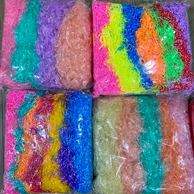 500 Gam Thun Cột Tóc Bản Trung Dễ Thương Cho Bé Gái