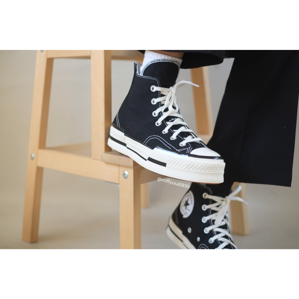 Giày Converse Chuck 70's Plus Black CODE:  A00916C - Fox Sneaker