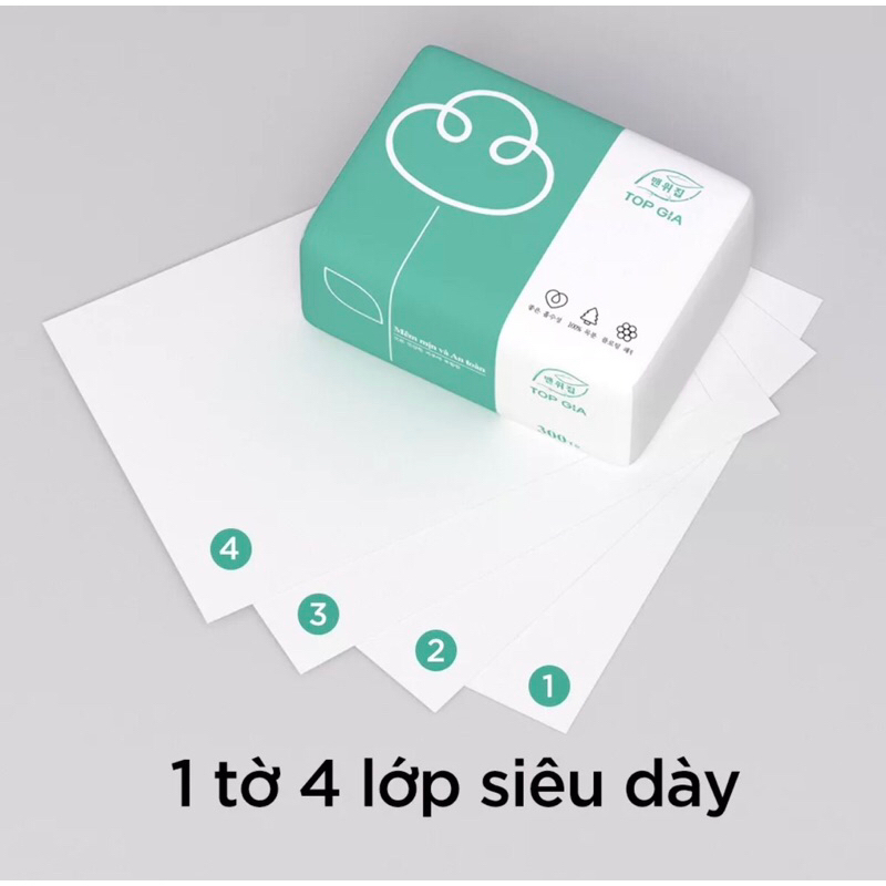 Giấy rút Top Gia gói 300 tờ