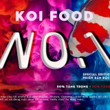 Cám No.1 vừa tăng trọng vừa tăng màu chuyên dùng cho cá Koi