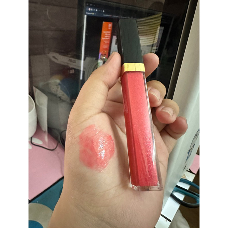 Son dưỡng có màu Cha.nel rouge coco gloss 172 tendresse 5.5g.hàng mua tại Pháp