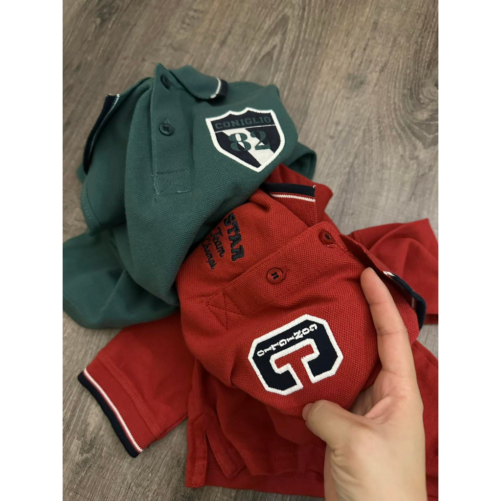 Áo Polo cổ CLN bé trai