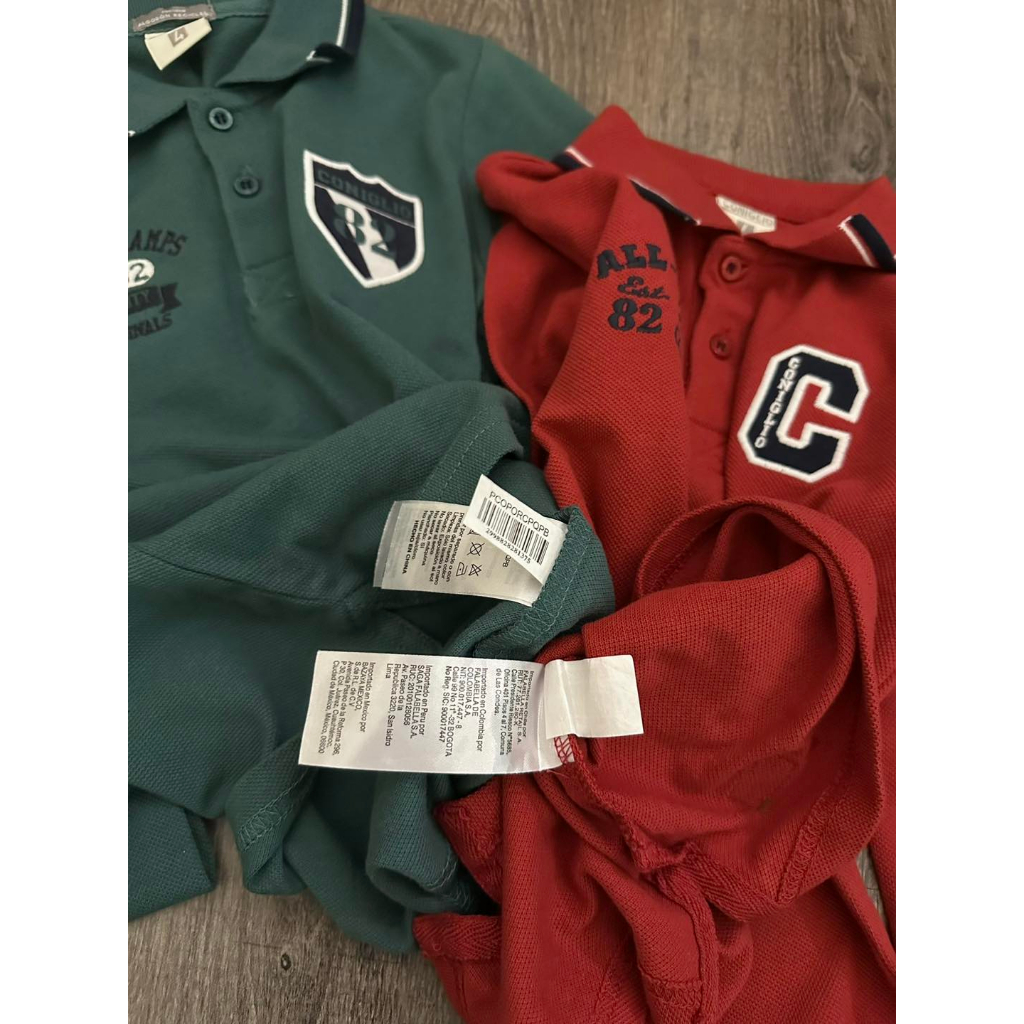 Áo Polo cổ CLN bé trai