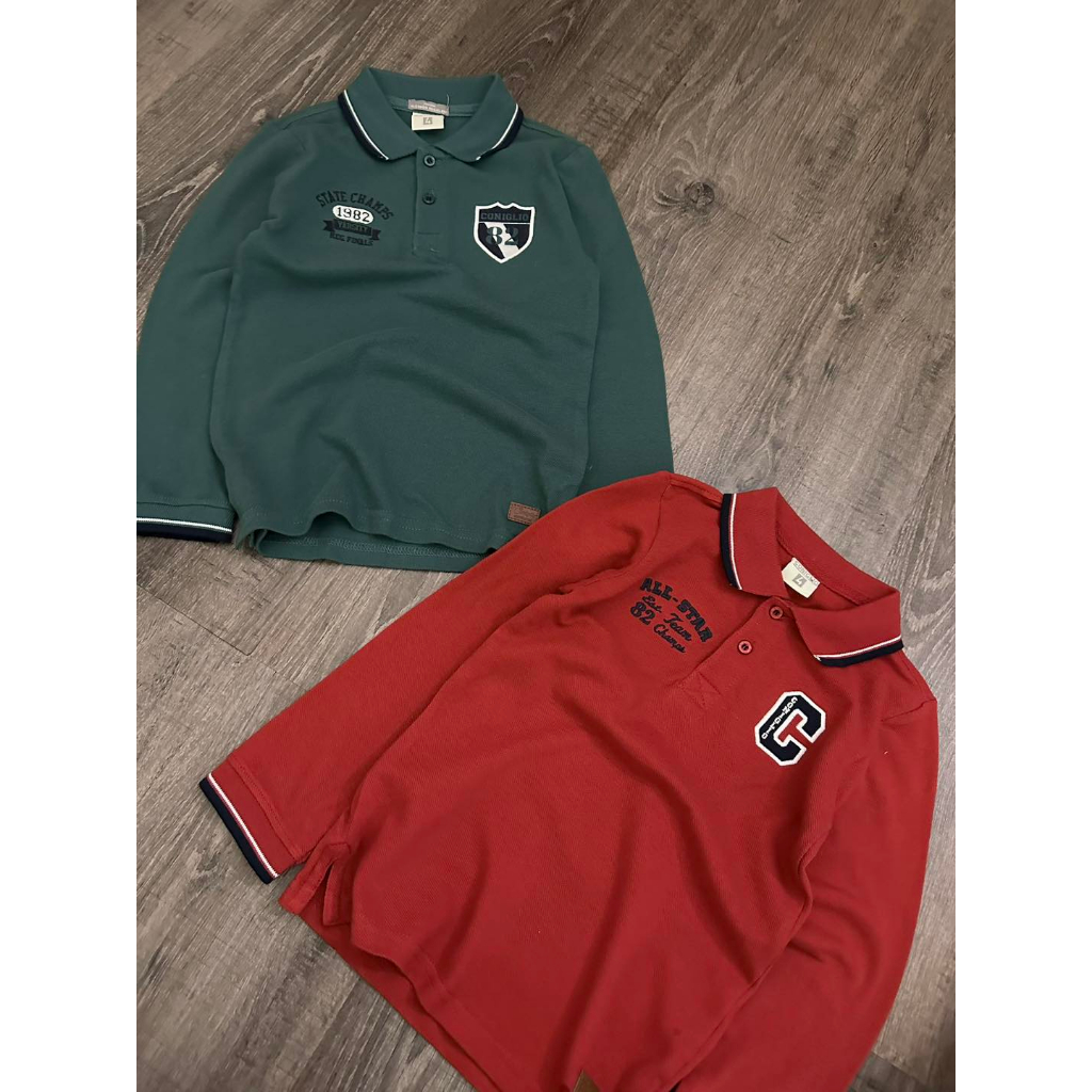 Áo Polo cổ CLN bé trai