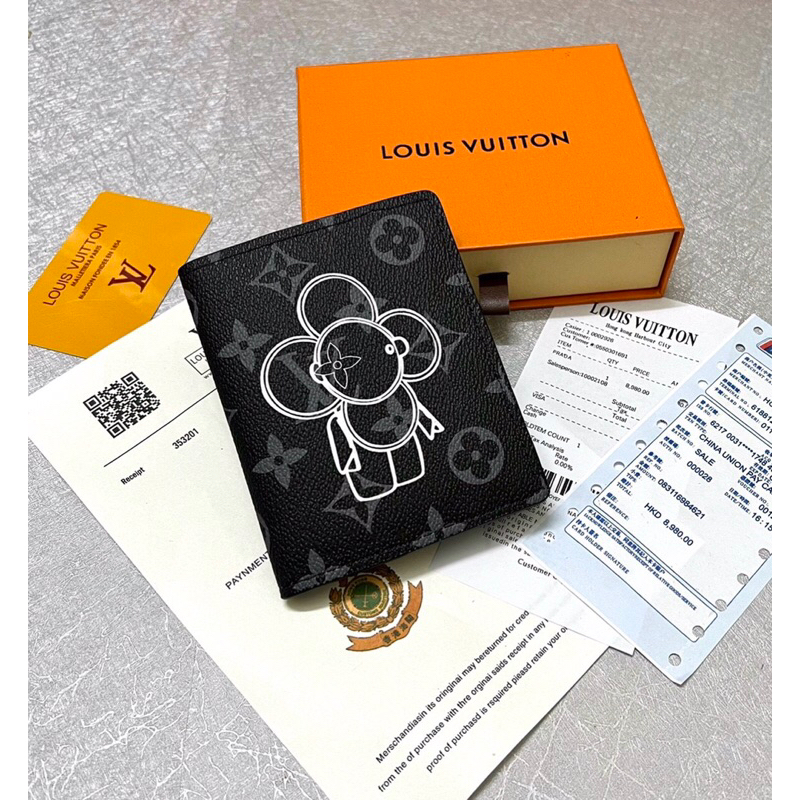 { Full box ] ví đứng nam hoạ tiết lv nhiều mẫu hàng da bò mềm quảng châu