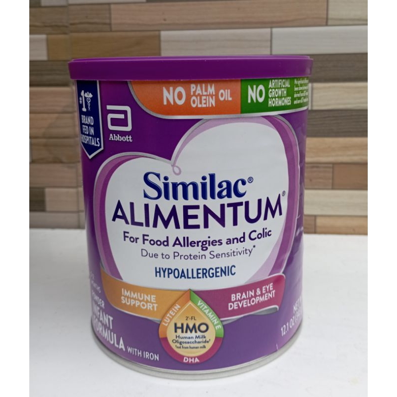 Sữa Similac Alimentum Mỹ cho trẻ dị ứng đạm bò 343g