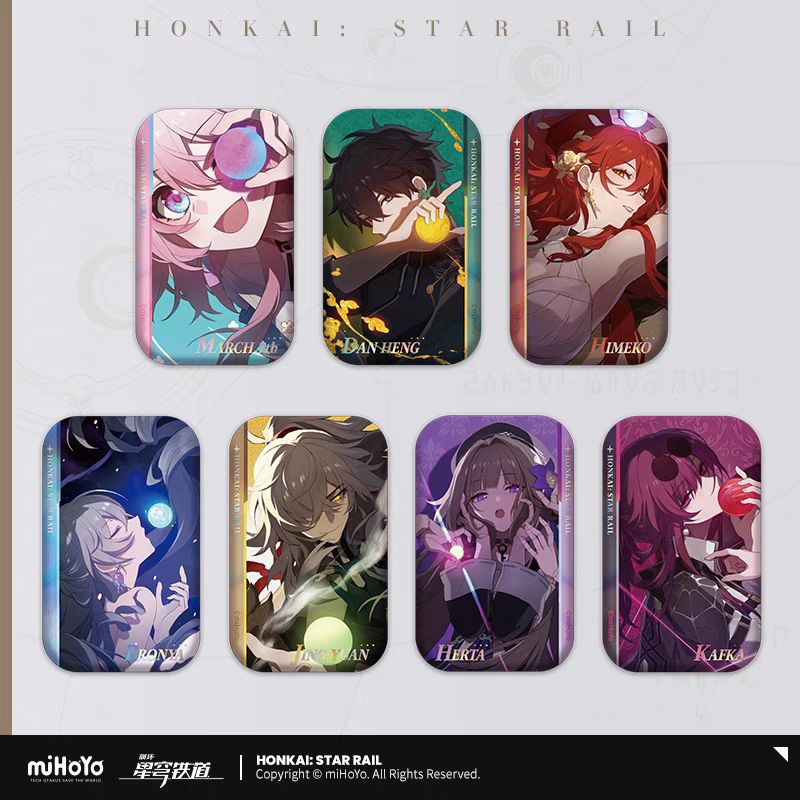 Honkai: Star Rail - Badge tròn/chữ nhật