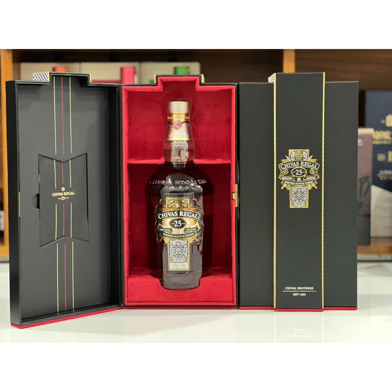 Chivas 25 thuỷ tinh