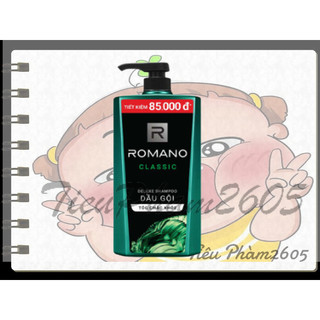 DẦU GỘI ROMANO CLASSIC/ATTITUDE 900G.
