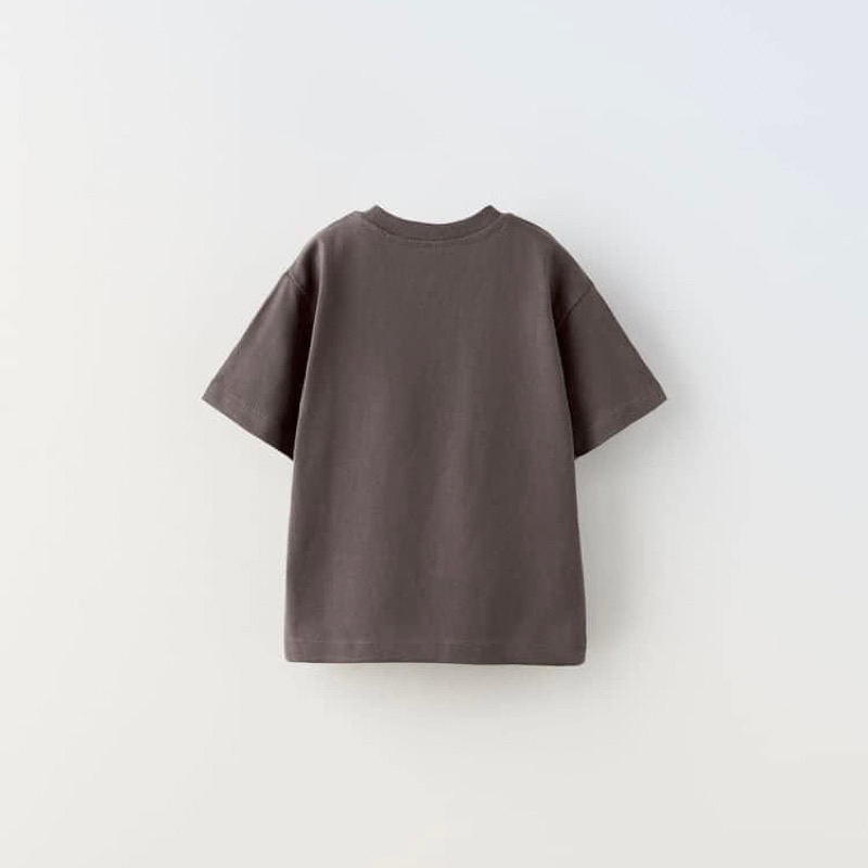 Set 3 áo phông cotton Zara auth săn sale cho bé trai 9-21kg