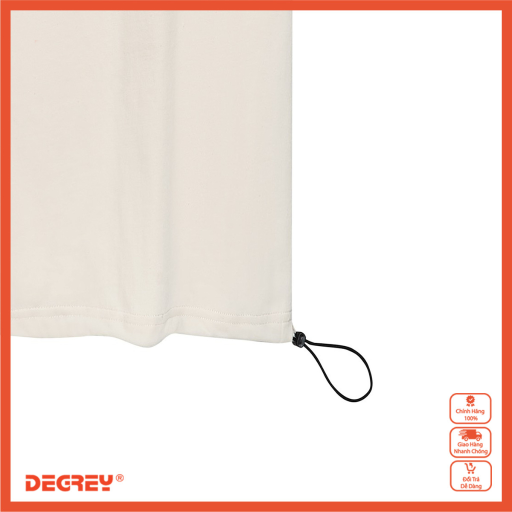 Áo Thun Degrey Dây Rút Kem - ATRK
