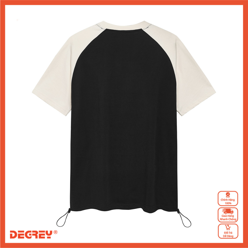 Áo Thun Degrey Dây Rút Đen - ATRD