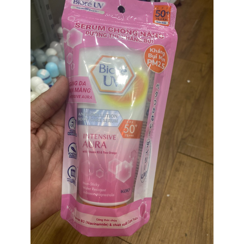 Serum Chống Nắng Body Làm Sáng Da Biore SPF50/PA+++