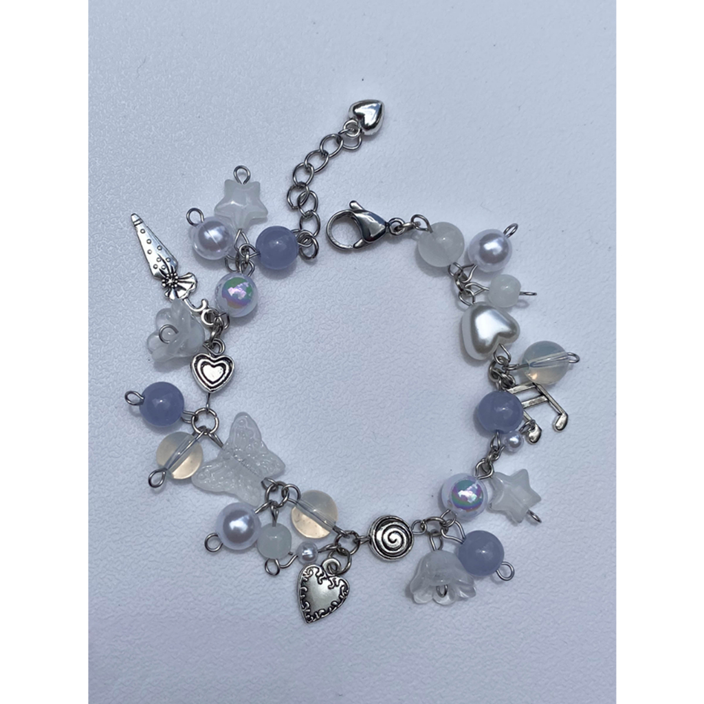 JOMÉ WINTER SNOW BRACELET_Vòng tay handmade bằng thép không gỉ phong cách cottagecore, fairycore