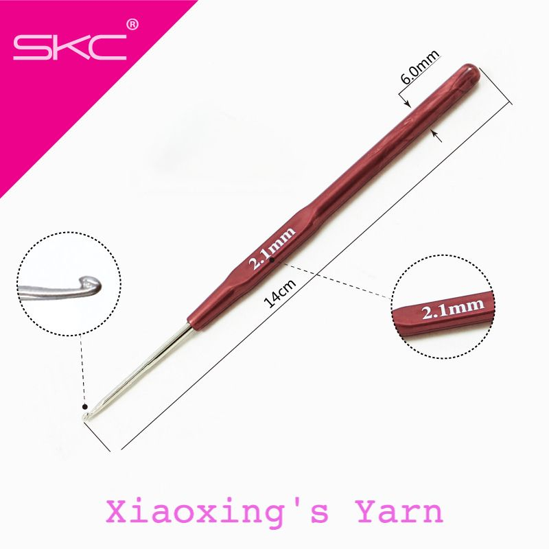 Kim móc SKC size nhỏ 0.5- 2.7mm chính hãng êm tay cao cấp chuyên dùng móc len sợi nhỏ | Xiaoxingyarn