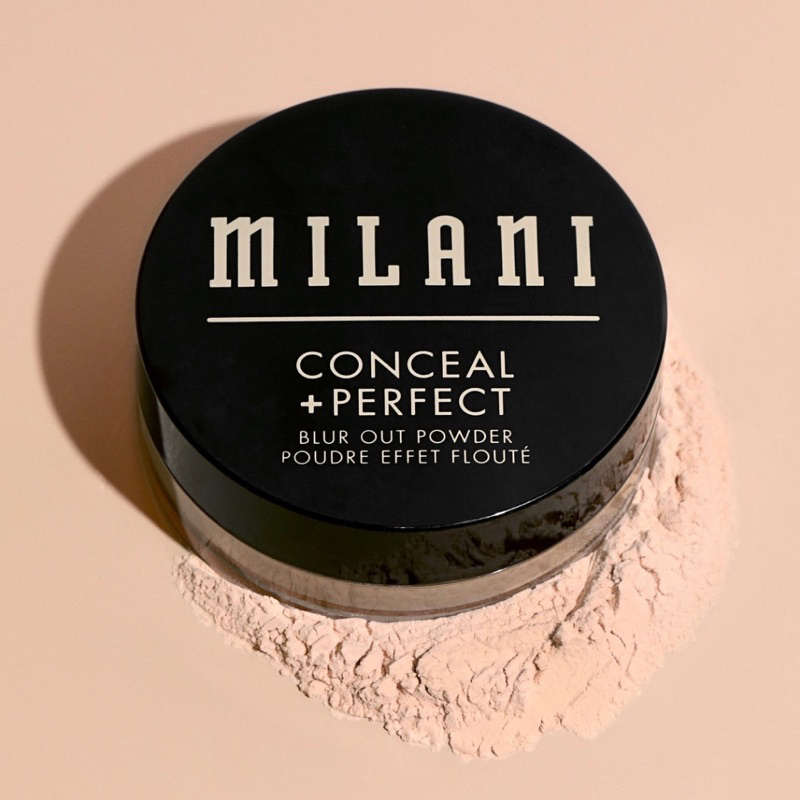 Phấn phủ bột Milani Conceal + Perfect Blur Out Powder kiềm dầu và che khuyết điểm trên da