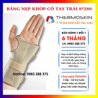 BĂNG NẸP KHỚP CỔ TAY TRÁI - 8*280