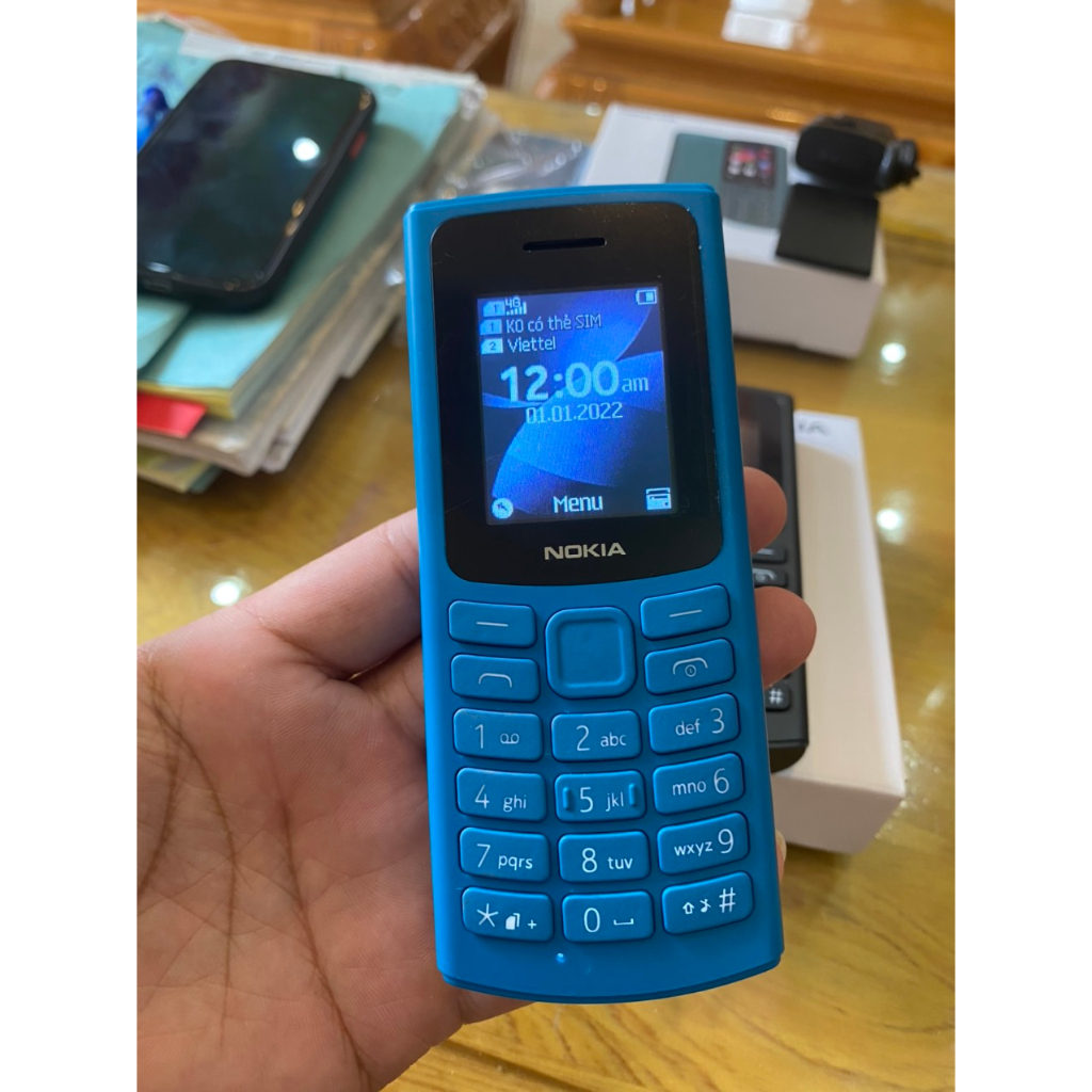 (NEW ) Điện thoại Nokia 105 4G 2021 2 sim 2 sóng khoẻ loa to pin trâu thuận tiện làm việc bảo hành 12 tháng | BigBuy360 - bigbuy360.vn