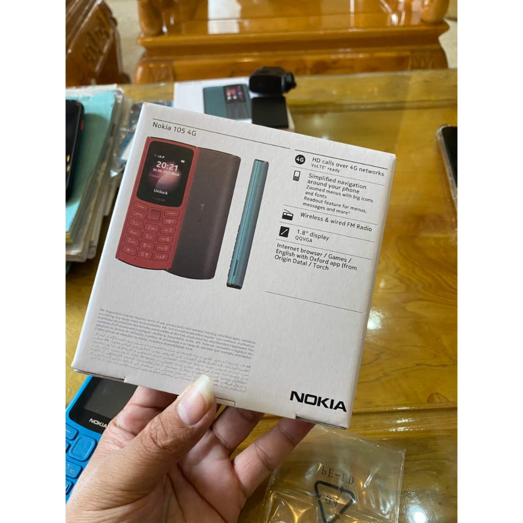 (NEW ) Điện thoại Nokia 105 4G 2021 2 sim 2 sóng khoẻ loa to pin trâu thuận tiện làm việc bảo hành 12 tháng | BigBuy360 - bigbuy360.vn