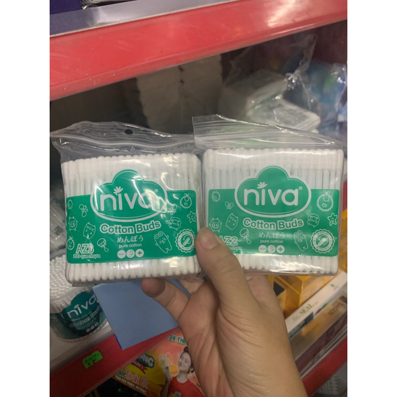 Tăm bông Niva Cotton Buds 200 que