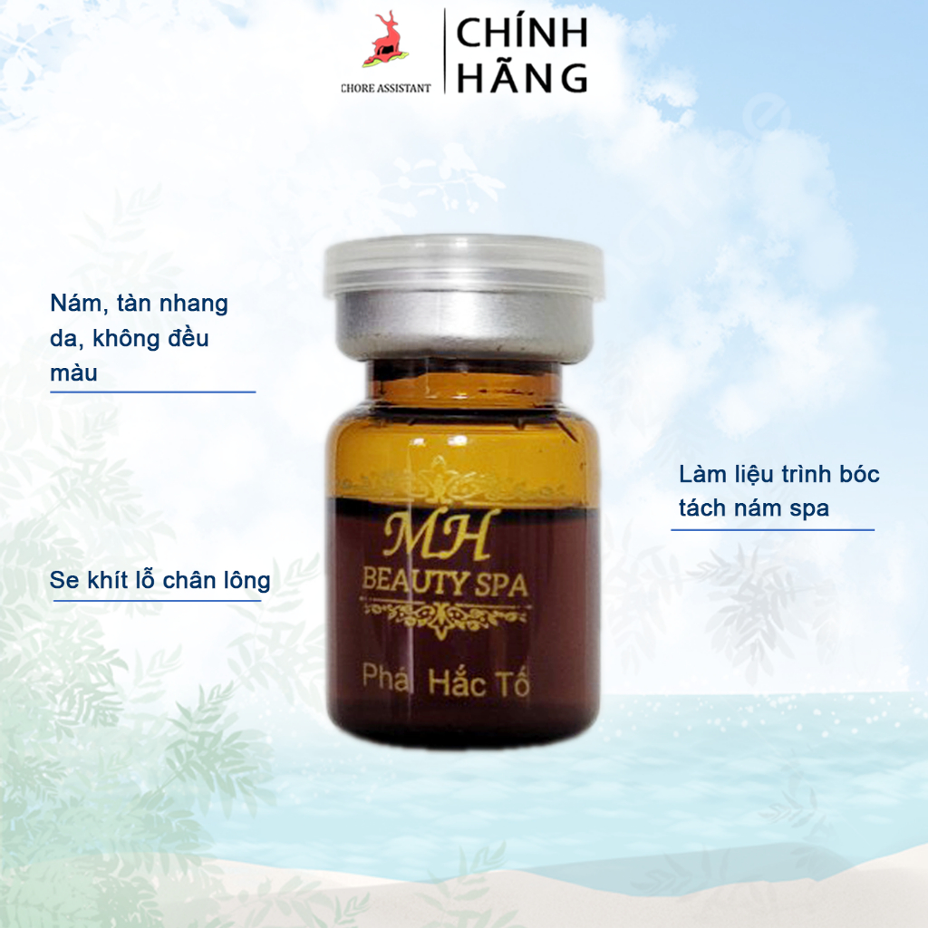 Tinh chất phá hắc tố nám MH Beauty Spa 5ml. Làm mờ nám, tàn nhanh, đồi mồi_CHÍNH HÃNG