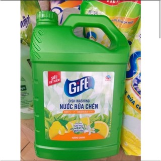 Nước rửa chén 3,8kg Hương chanh và Trà chanh