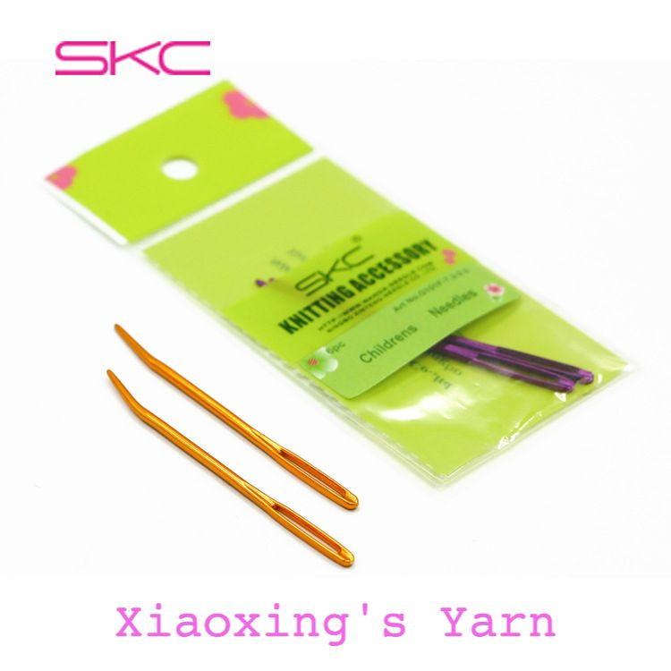 Túi 2 kim khâu len đầu cong SKC chính hãng khâu ráp thú bông thủ công DIY cao cấp | Xiaoxing's Yarn