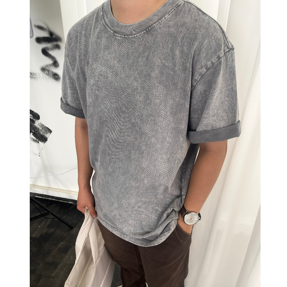 ÁO THUN WASHED MARCHLAND CHẤT LIỆU MỀM MẠI KIỂU DÁNG THOẢI MÁI