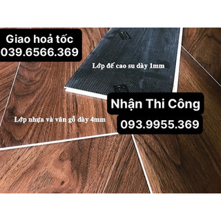 18 tấm, Sàn nhựa giả gỗ hèm khóa, dày 5mm, 91cm x 15cm, sàn nhựa hèm khóa giả gỗ, sàn hèm khóa