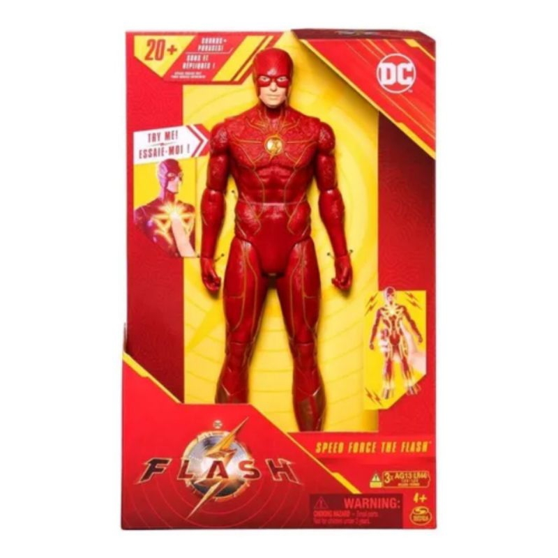 Mô hình The Flash anh hùng DC có đèn, hơn 20 âm thanh và cao 30 cm