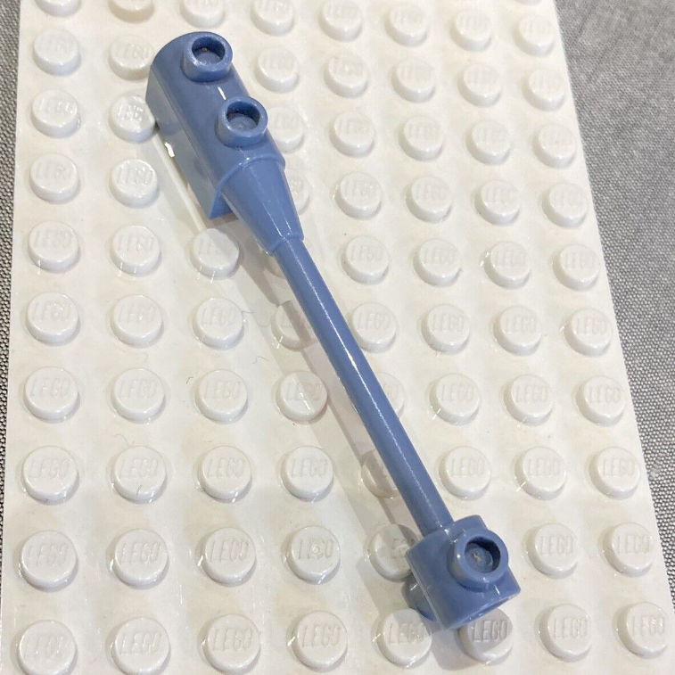 1x New Genuine LEGO Light Bluish Gray Bar 1x8 with Brick 1x2 Curved Top End ID 30359, 60572