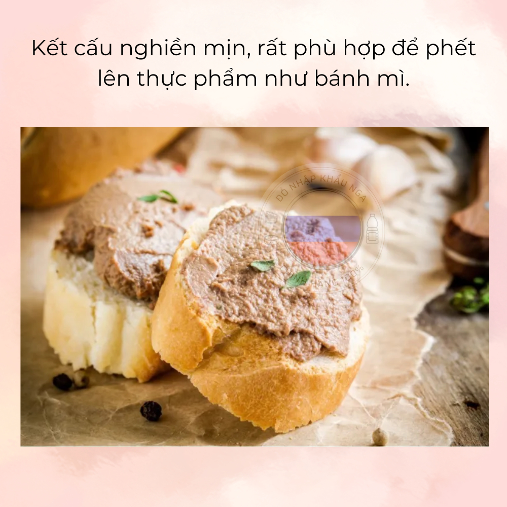 Pate gan ngỗng 315gr GLAVPRODUCT nhập khẩu Liên Bang Nga