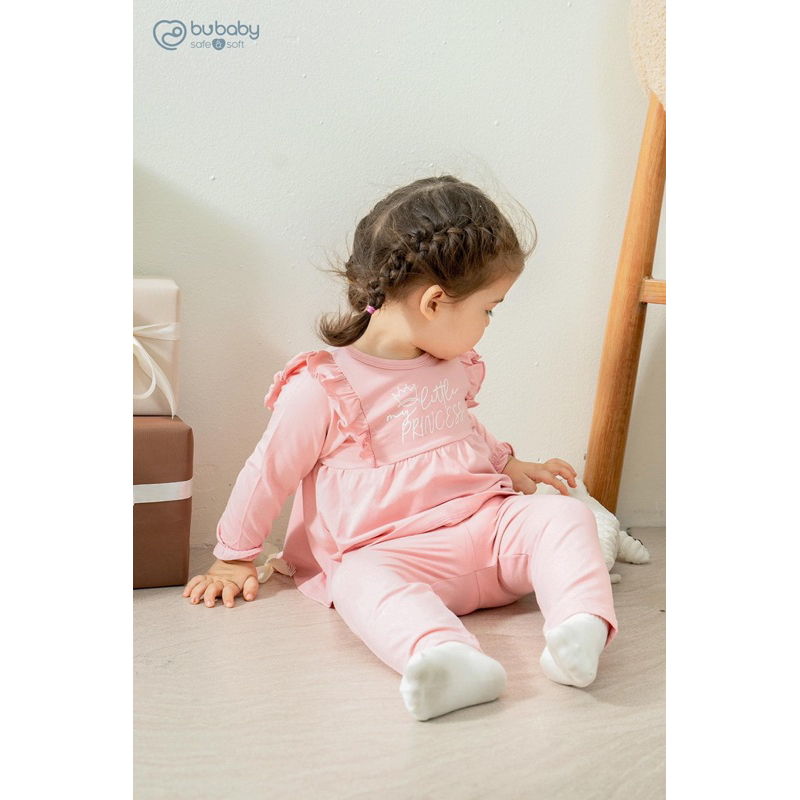 Bộ quần áo dài cho bé trai bé gái hãng bubaby