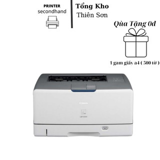 Máy in A3 Canon LBP 3500, tặng kèm dây nguồn, cáp usb, hộp mực