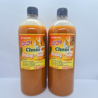 Dịch chuối trứng sữa, 1 lít (tưới cây)