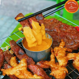( Có bán buôn )  1Kg Sốt Trứng Muối Phô Mai