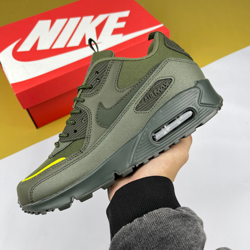 Giày Max 90 Surplus Cargo Khaki, Max 90 Xanh Rêu - Than.Shoes