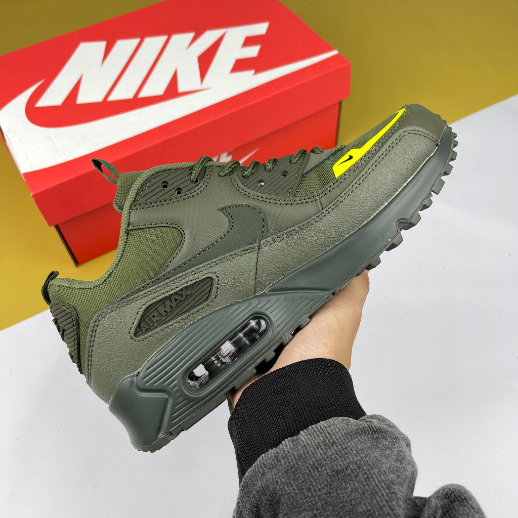 Giày Max 90 Surplus Cargo Khaki, Max 90 Xanh Rêu - Than.Shoes