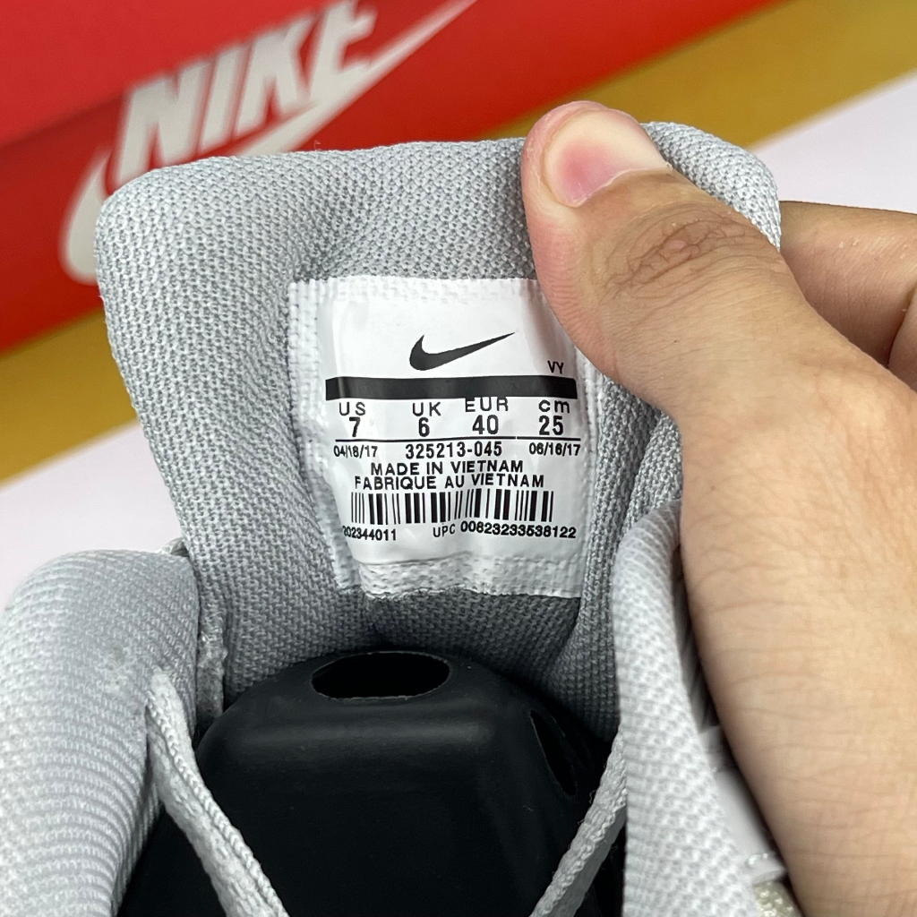 Giày Max 90 Cool Grey, Max 90 Xám Full  - Than.Shoes