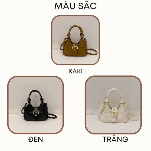 Túi xách nữ đeo chéo cầm tay đẹp mẫu mới 2023 đi làm đi chơi giá rẻ ROSASO TX21